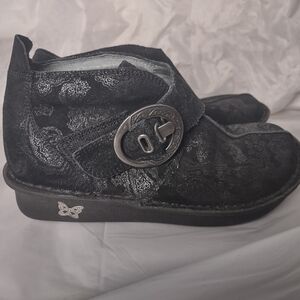 The Alegria Women's Caiti Black Beauty Ankle Boots Shoes in size 36 EU 6.5-6 US